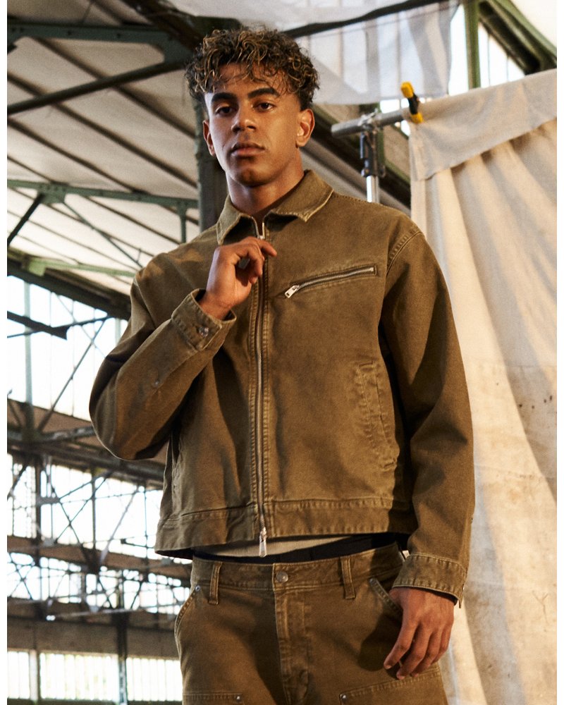 AE x Lamine Yamal Cropped Workwear Jacket