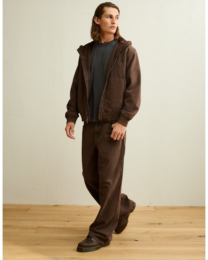 AE x Lamine Yamal Hooded Denim Jacket
