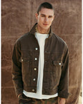 AE Relaxed Fit Denim Trucker Jacket