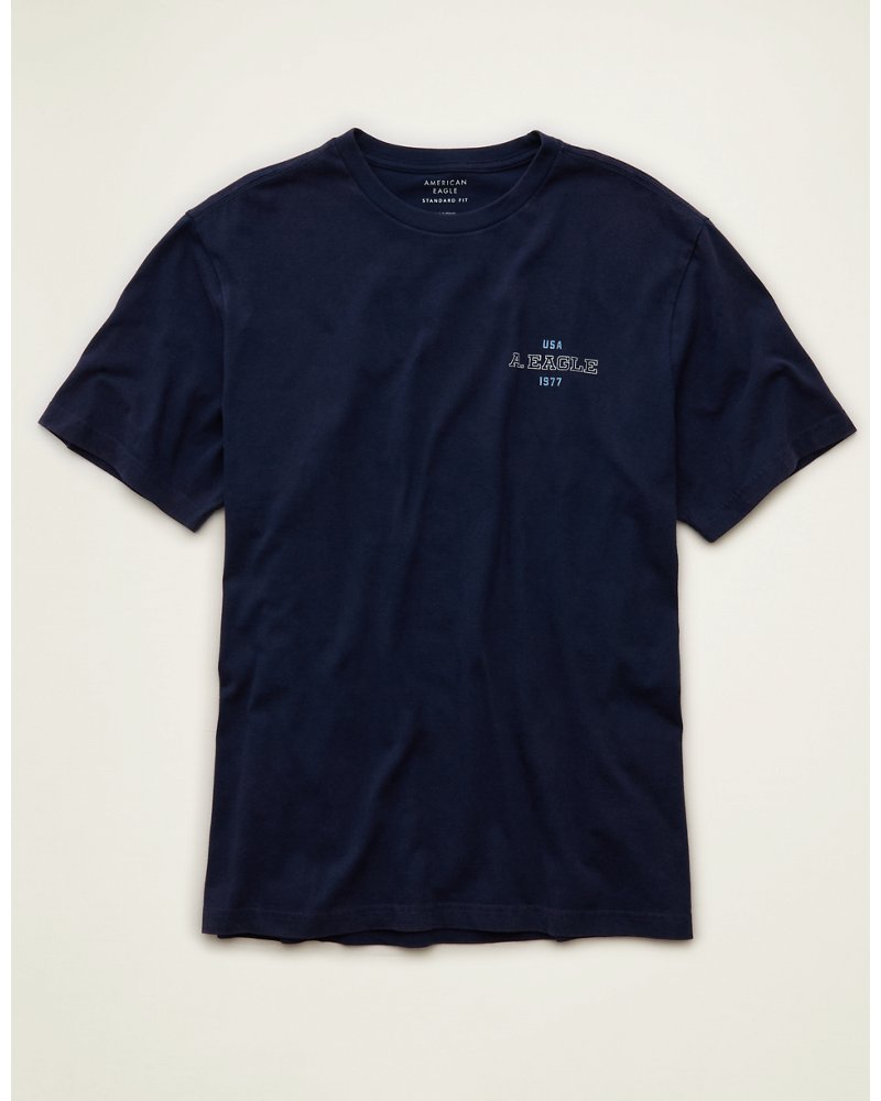 AE Standard Fit Graphic Logo T-Shirt