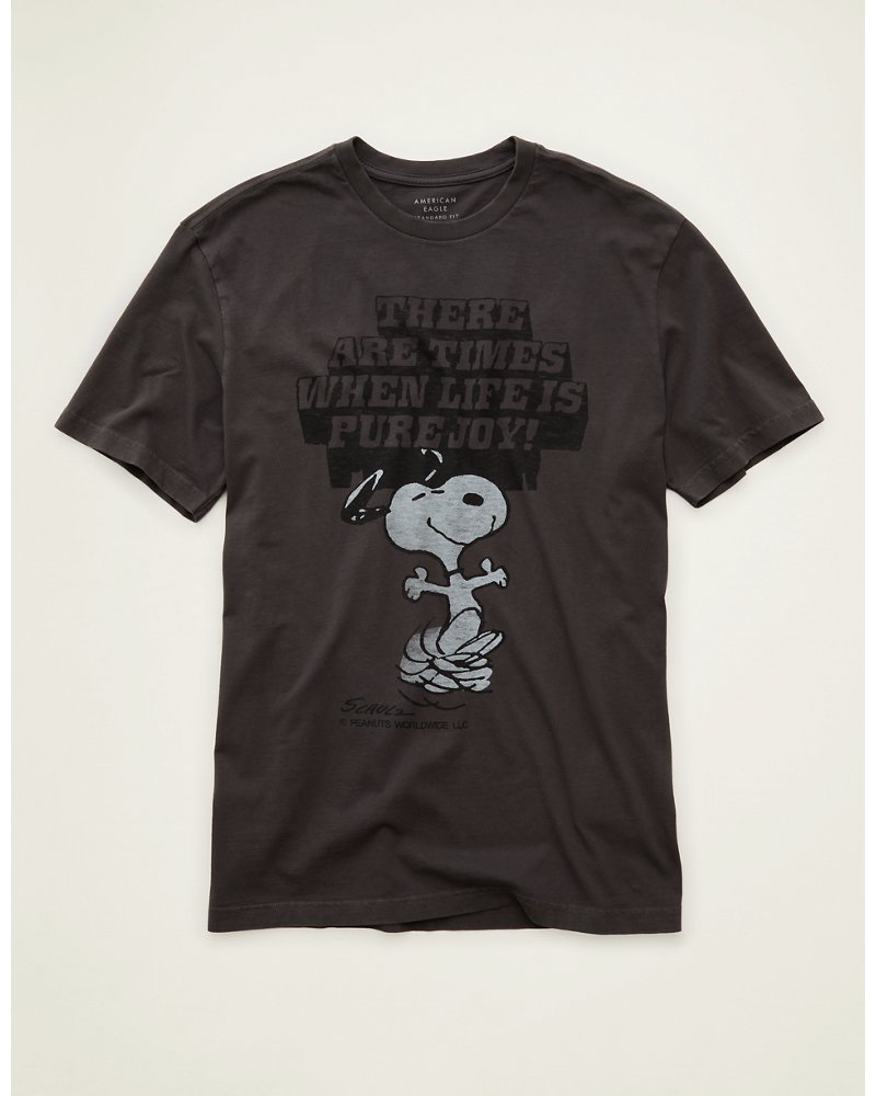 AE Standard Fit Snoopy Graphic T-Shirt