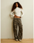 AE Low-Rise Cozy Corduroy Cargo Pant