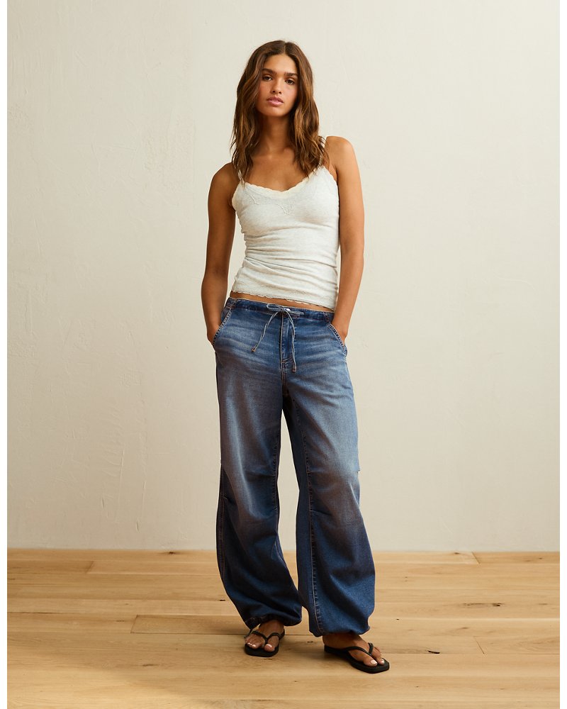 AE Low-Rise Cozy Baggy Jean