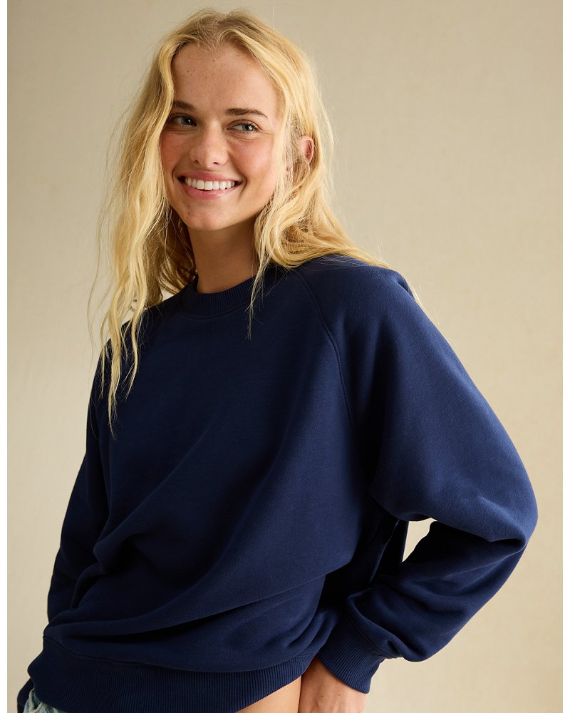 AE Everyday Luxe Crew Neck Sweatshirt