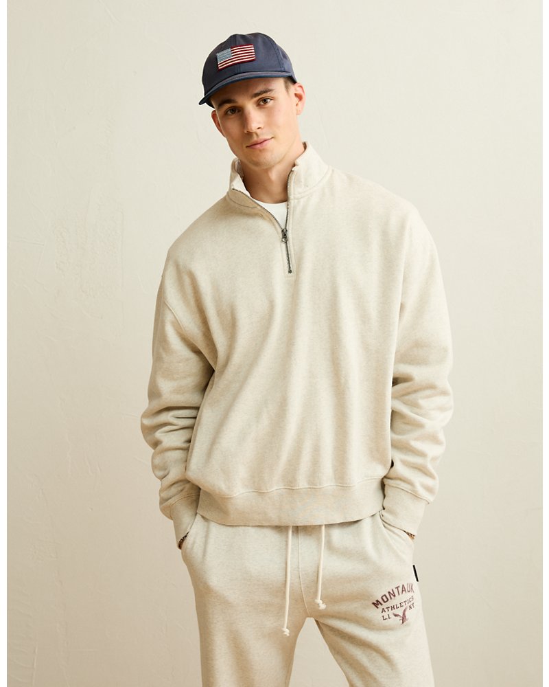 AE Laidback Luxe Quarter-Zip Sweatshirt