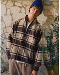 AE Sherpa Fleece Quarter-Zip Sweatshirt