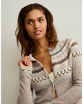 AE Whoa So Soft Shrunken Fairisle Cardigan Sweater