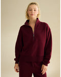 AE Everyday Luxe Quarter-Zip Sweatshirt