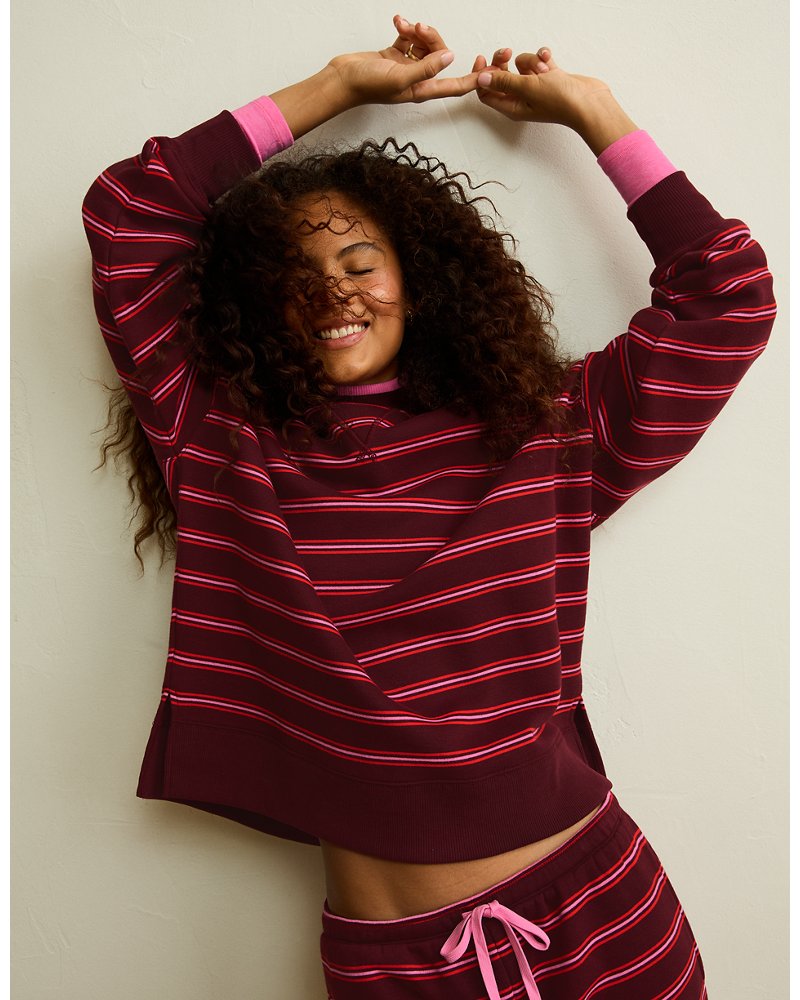 AE Everyday Luxe Mock Neck Sweatshirt
