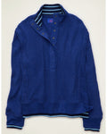 AE Big Hug Snap-Front Henley Sweatshirt