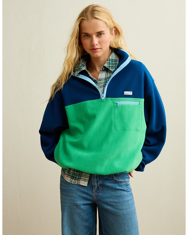 AE Polar Fleece Quarter-Zip Sweatshirt