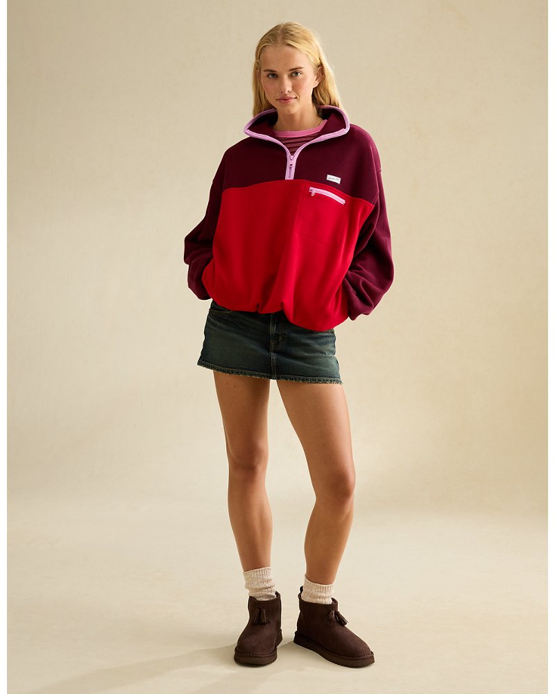 AE Polar Fleece Quarter-Zip Sweatshirt