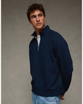 AE 24/7 Quilted Quarter-Zip Sweatshirt