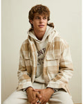 AE Relaxed Fit Hooded Flannel