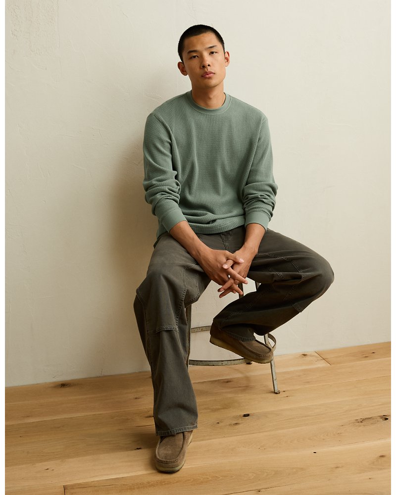 AE Standard Fit Cozy Thermal Shirt