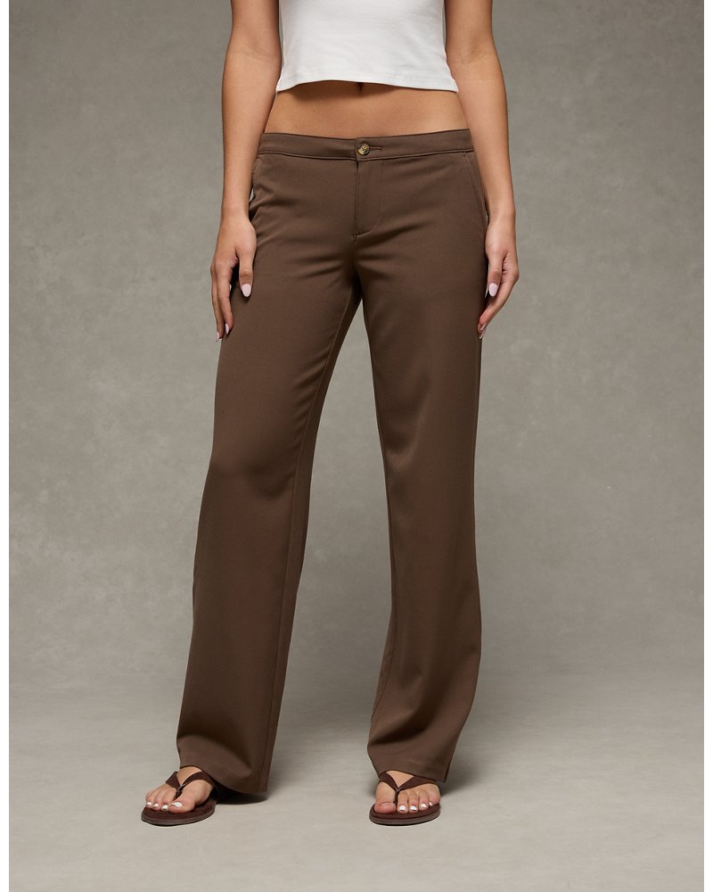 AE Low-Rise Straight Trouser