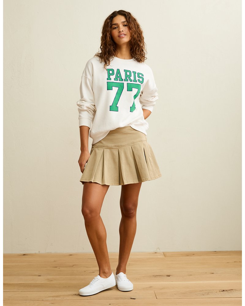 AE Graphic Crew Neck Sweatshirt