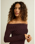 AE Foldover Off-The-Shoulder Bodysuit